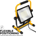 Outdoor portable folding electrodeless LED work light